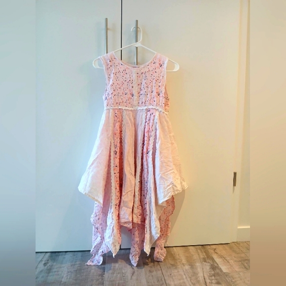 Girls' Floral Panel Dress - Picture 2 of 14